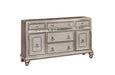 Bling Game 5-drawer Dining Server Metallic Platinum image