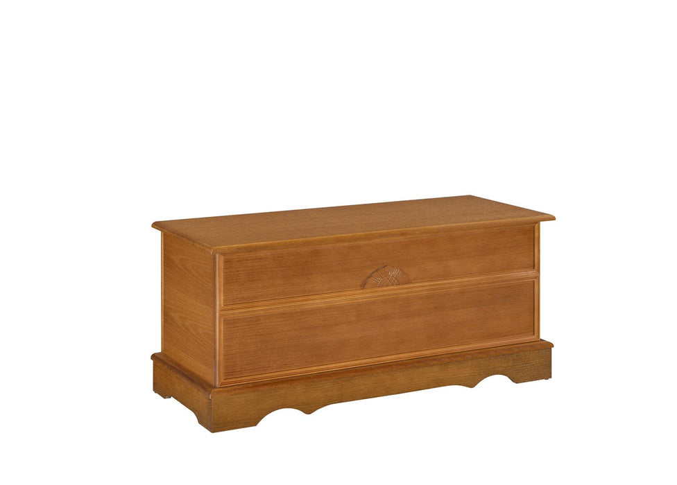 Paula Rectangular Cedar Chest Honey image