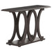 Shelly C-shaped Base Sofa Table Cappuccino image