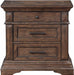 New Classic Furniture Mar Vista 3 Drawer Nightstand in Brushed Walnut image