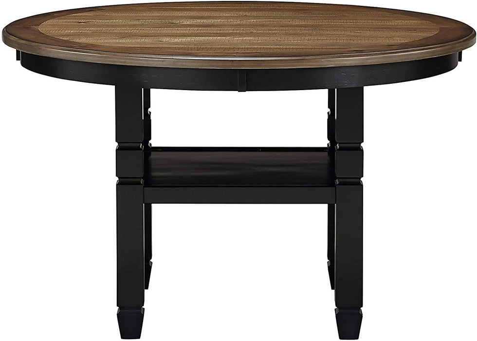 New Classic Furniture Prairie Point 47" Round Dining Table in Black image