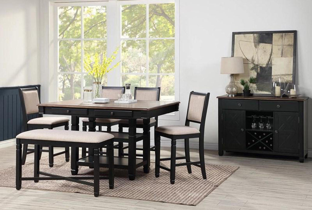 New Classic Furniture Prairie Point Server in Black